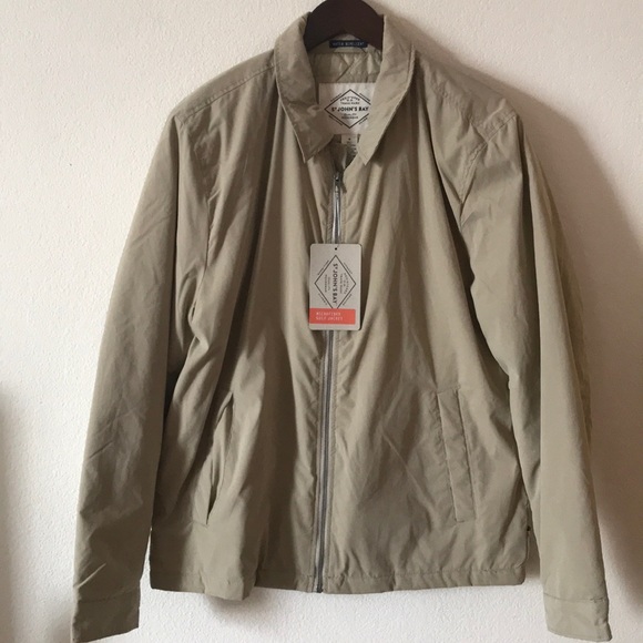 st john's bay microfiber golf jacket